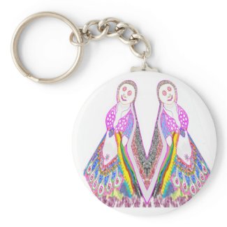 SABRINA - Dancing Doll by Navin zazzle_keychain