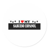 SABUESO ESPANOL stickers by GenuineDogOwner SABUESO ESPANOL stickers