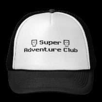 SAC basic logo black on white hats