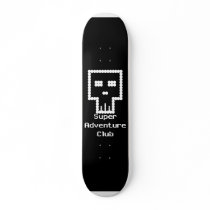 SAC big skull logo - skateboard