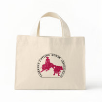 Sac Cabernet CHA Naturel Logo Rose bags