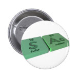 Sac-S-Ac-Sulfur-Actinium Button