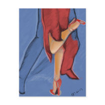 Sacale viruta al piso post card