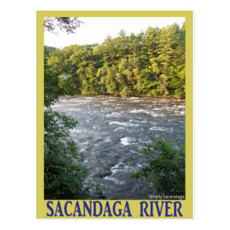 sacandaga postcard river lake gifts
