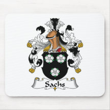 Sachs Family Crest Mouse Pad