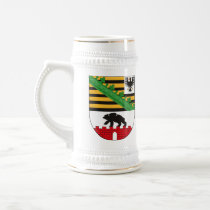 Sachsen Anhalt Coat of Arms Mug