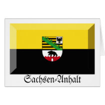 Sachsen-Anhalt Flag Gem cards by Vexillophile Sachsen-Anhalt Flag Gem cards
