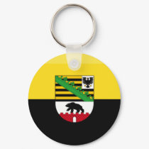 Sachsen-Anhalt Flag Gem keychains