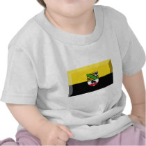 Sachsen-Anhalt Flag Gem t-shirts