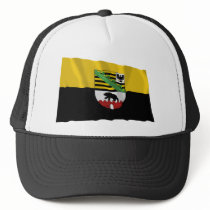 Sachsen-Anhalt Flag hats by Vexillophile Sachsen-Anhalt Flag hats