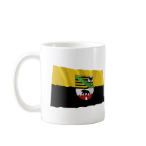 Sachsen-Anhalt Flag mugs by Vexillophile Sachsen-Anhalt Flag mugs