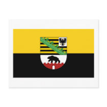 Sachsen-Anhalt Flag Postcard