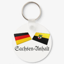 Sachsen-Anhalt, Germany Flag Tiles keychains by Vexillophile Sachsen-Anhalt, Germany Flag Tiles keychains