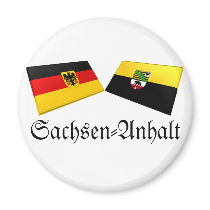 Sachsen-Anhalt, Germany Flag Tiles magnets by Vexillophile Sachsen-Anhalt, Germany Flag Tiles magnets