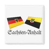 Sachsen-Anhalt, Germany Flag Tiles magnets by Vexillophile Sachsen-Anhalt, Germany Flag Tiles magnets