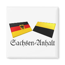 Sachsen-Anhalt, Germany Flag Tiles magnets by Vexillophile Sachsen-Anhalt, Germany Flag Tiles magnets