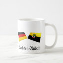 Sachsen-Anhalt, Germany Flag Tiles mugs