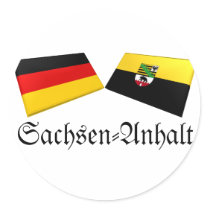 Sachsen-Anhalt, Germany Flag Tiles stickers by Vexillophile Sachsen-Anhalt, Germany Flag Tiles stickers