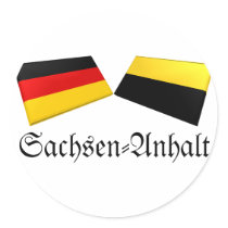 Sachsen-Anhalt, Germany Flag Tiles stickers by Vexillophile Sachsen-Anhalt, Germany Flag Tiles stickers