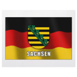 Sachsen coat of arms personalized letterhead
