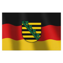 Sachsen coat of arms stationery