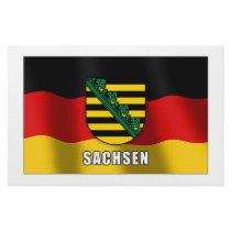 Sachsen coat of arms stationery