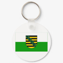Sachsen Flag keychains by Vexillophile Sachsen Flag keychains