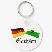 Sachsen, Germany Flag Tiles keychains by Vexillophile Sachsen, Germany Flag Tiles keychains