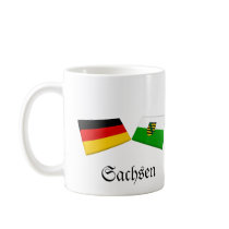 Sachsen, Germany Flag Tiles mugs by Vexillophile Sachsen, Germany Flag Tiles mugs