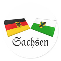 Sachsen, Germany Flag Tiles stickers by Vexillophile Sachsen, Germany Flag Tiles stickers