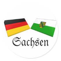 Sachsen, Germany Flag Tiles stickers by Vexillophile Sachsen, Germany Flag Tiles stickers