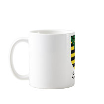 Sachsen Wappen Coat of Arms Mug