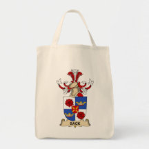 Sack Family Crest Tote Bag