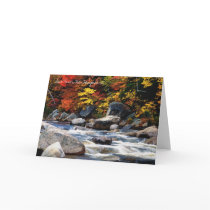 Saco River, New Hampshire Note or Greeting Card