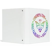 Sacrament of Confirmation - Descent of Holy Spirit 3 Ring Binders
