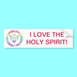 Sacrament of Confirmation - Descent of Holy Spirit bumper stickers