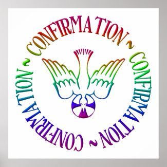 Sacrament of Confirmation - Descent of Holy Spirit Posters