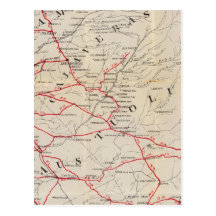 Sacramento, Amador, Calaveras, San Joaquin Postcard