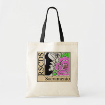 Sacramento Branch RSCDS Tote Tote Bags