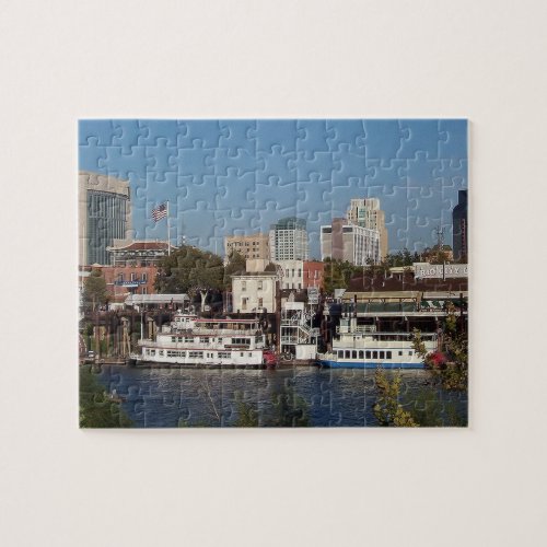 Sacramento, CA Riverfront Puzzle puzzle