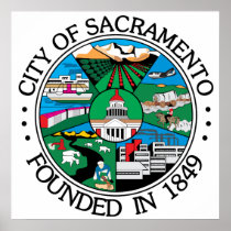 Sacramento city seal posters