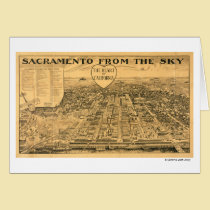 Sacramento from the Sky, 1923 cards