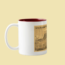 Sacramento from the Sky, 1923 mugs