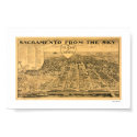 Sacramento from the Sky, 1923 Poster posters by castatelibrary Sacramento from the Sky, 1923 Poster posters