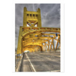 Sacramento Tower Bridge Postcard
