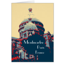 Sacré-Coeur Basilica Montmartre Greeting Card at Zazzle