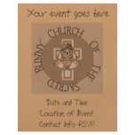 Sacred Bunny Church Personalized Flyer