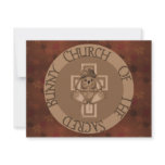 Sacred Bunny Church Personalized Announcements