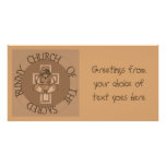 Sacred Bunny Church Photo Card