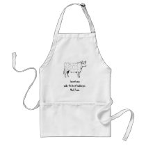 Sacred Cow apron
